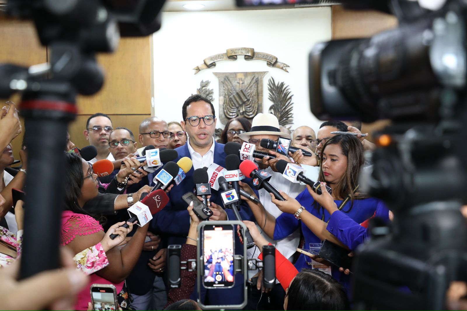 PRM y aliados expresan confianza en trabajos de la JCE para las elecciones PRM y aliados expresan confianza en trabajos de la JCE para las elecciones