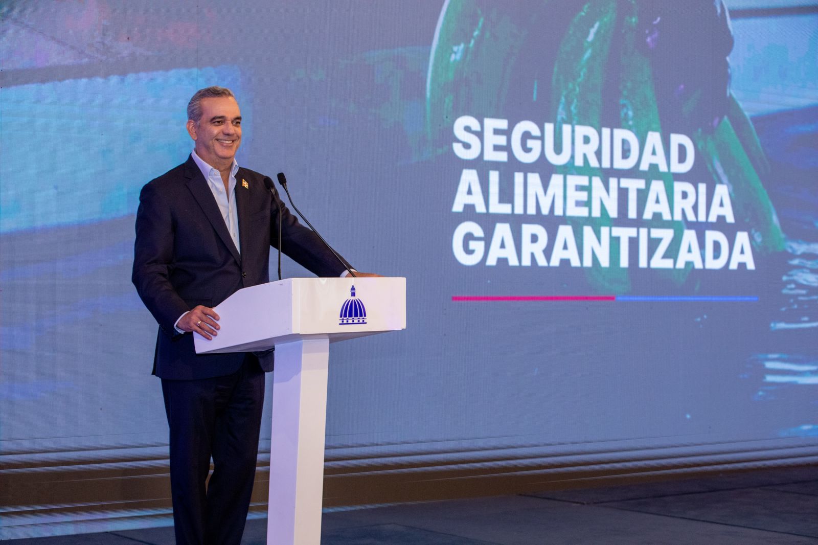 Abinader afirma que el país produce el 90.6% de los alimentos que consumen los dominicanos