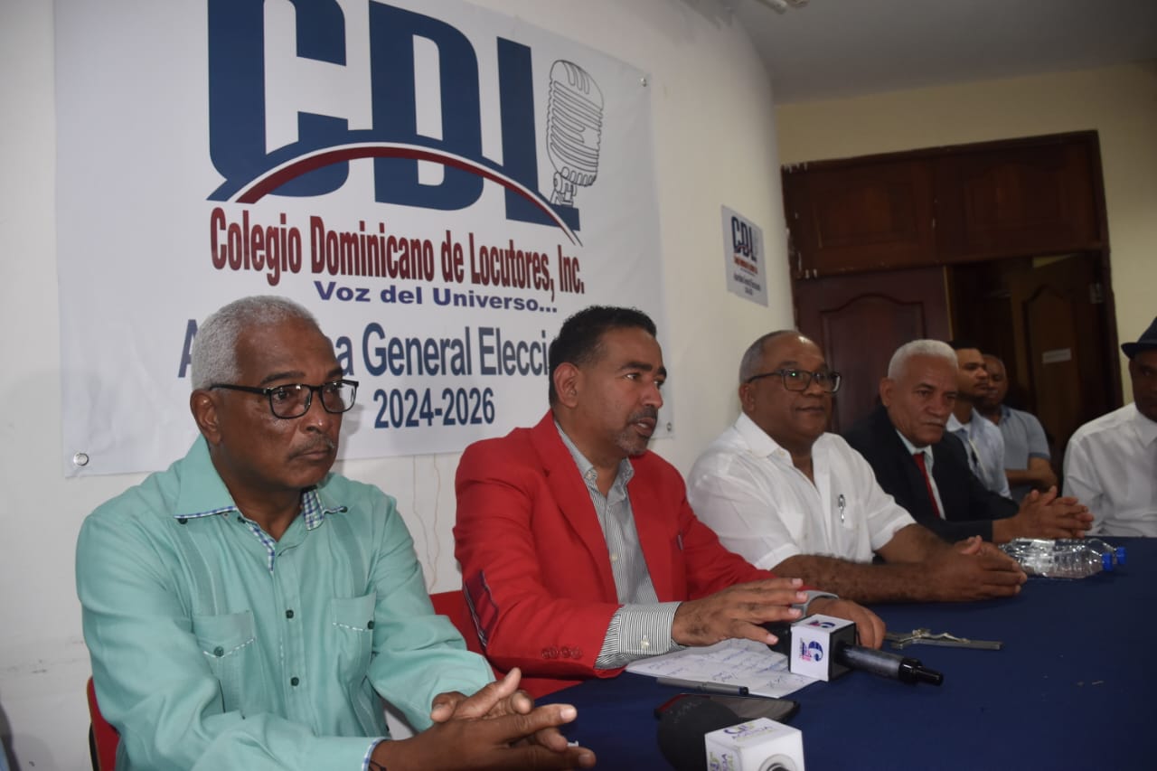 Nelson Gutiérrez es el nuevo presidente del Colegio Dominicano de Locutores