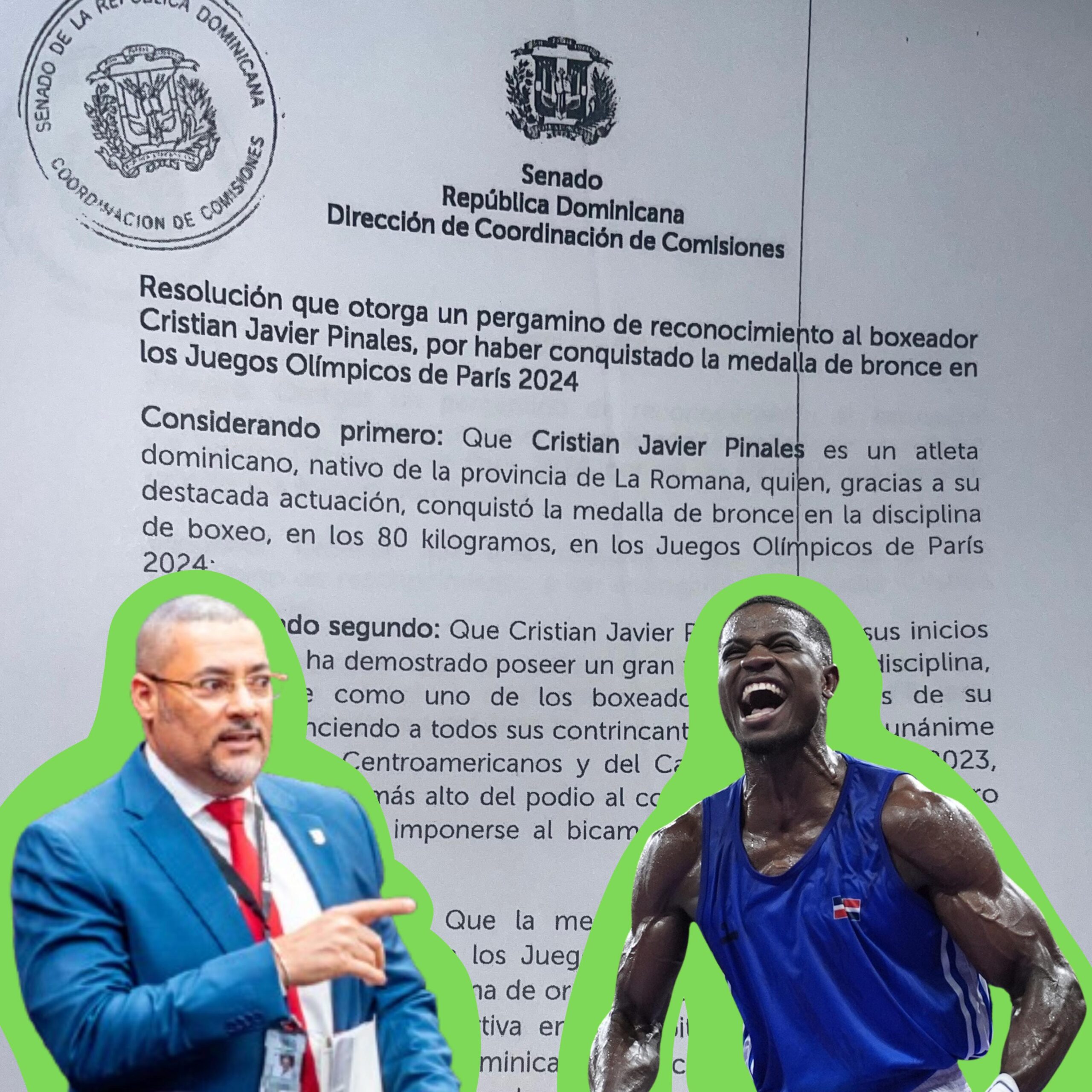 Senado aprueba resolución de senador Eduard Espiritusanto que reconoce a medallista Cristian Pinales
