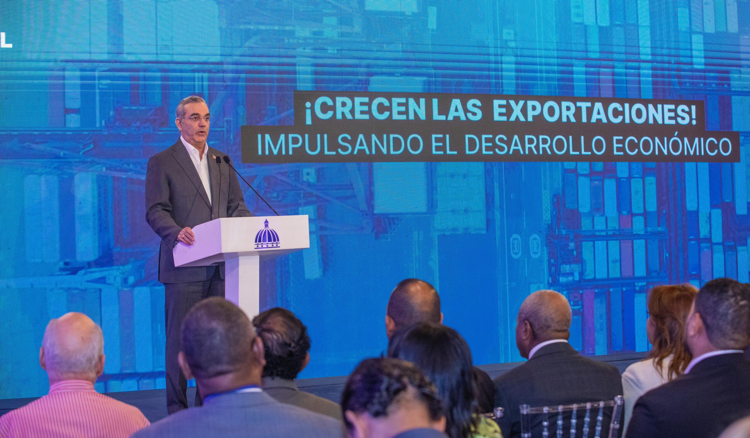 Abinader presenta crecimiento de exportaciones nacionales: «RD alcanza cifras récord en últimos cuatro años» Abinader presenta crecimiento de exportaciones nacionales: «RD alcanza cifras récord en últimos cuatro años»