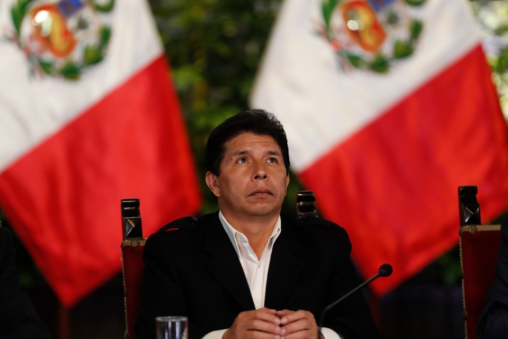 La Justicia peruana ratifica la prisión preventiva al expresidente Pedro Castillo por el fallido autogolpe de Estado
