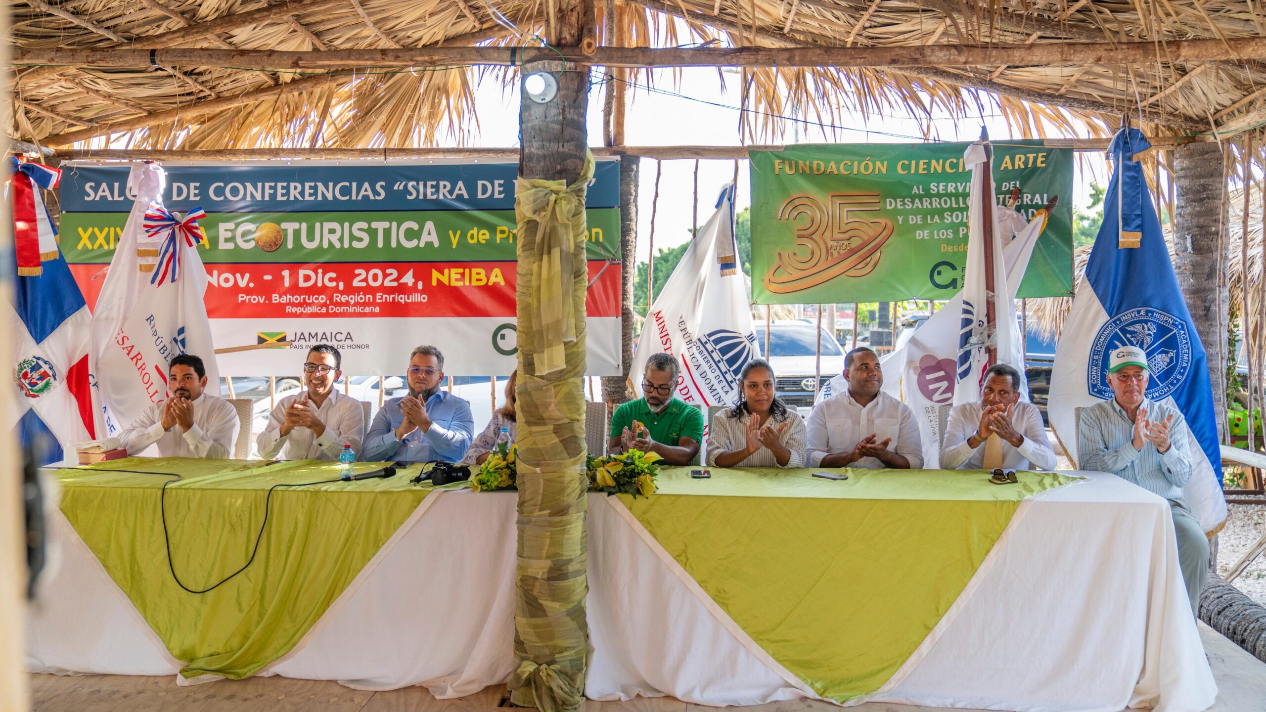 Senador Guillermo Lama encabeza inauguración Feria Ecoturística Neyba 2024