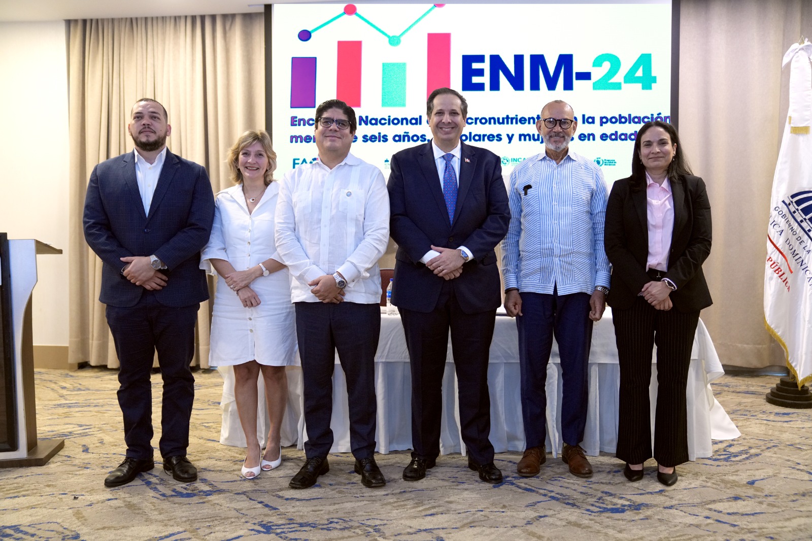 Ministerio de Salud, INABIE y FAO presentan resultados de Encuesta Nacional de Micronutrientes 2024