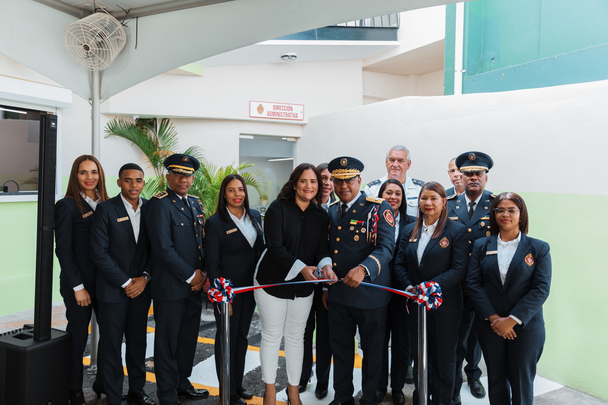 Alcaldía del DN inaugura Dirección Administrativa del Cuartel General del Cuerpo de Bomberos