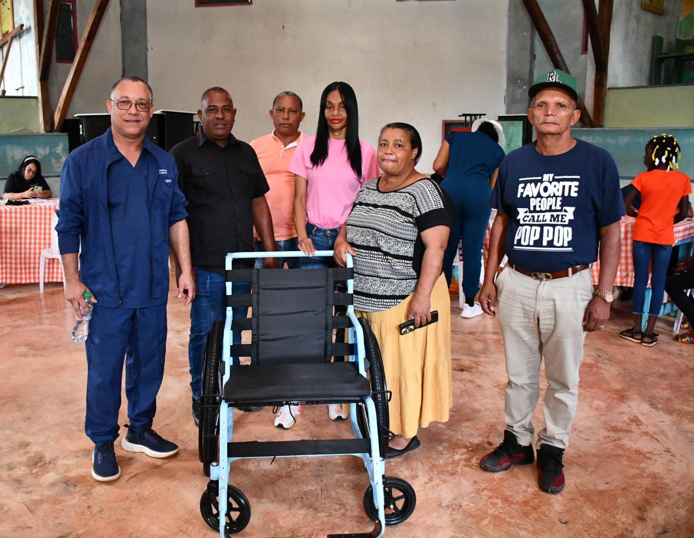 Senador Johnson Encarnación encabeza operativo médico en el Distrito Municipal de Río Limpio