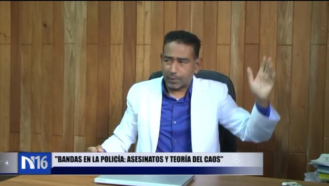 Nelson Gutiérrez dice banda criminal en PN practica teoría del caos en asesinatos de civiles policías y militares