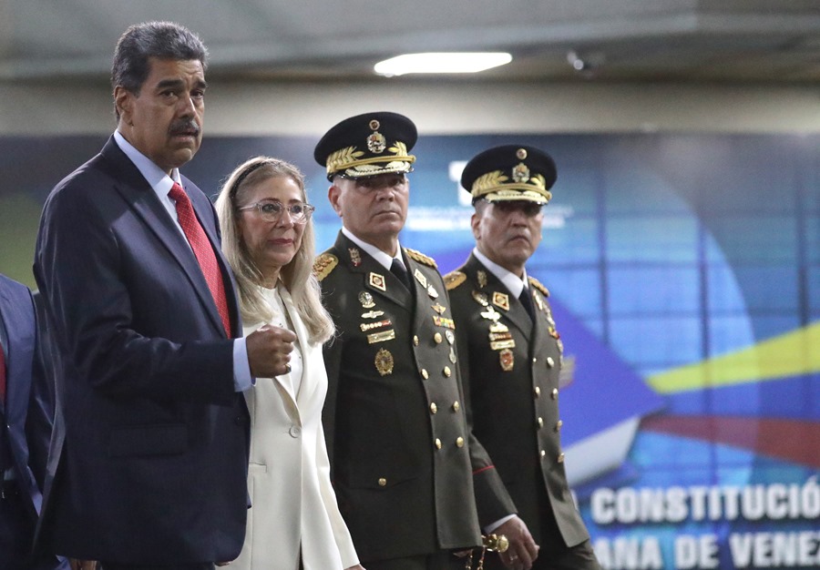 Maduro anuncia ejercicios militares y policiales para garantizar la «paz» y la «soberanía» de Venezuela
