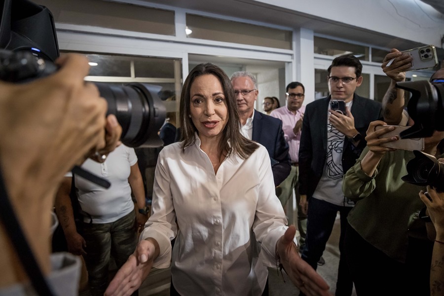 Machado rechaza acudir a otros comicios hasta que se «respete» resultado de las presidenciales de Venezuela