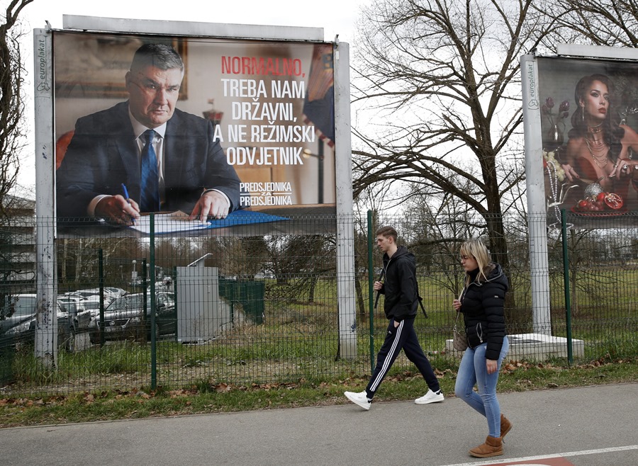 Comienza la segunda vuelta de las elecciones presidenciales en Croacia