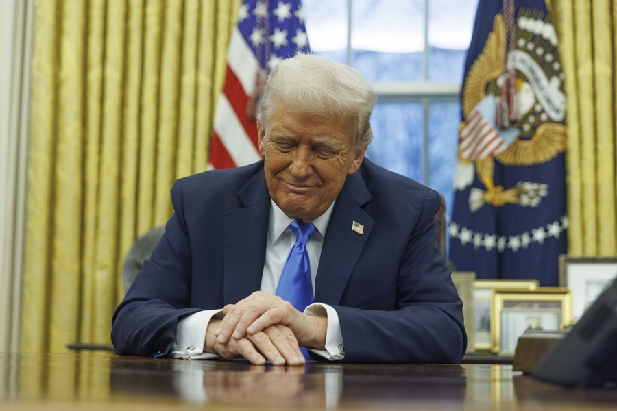 Trump veta a la agencia AP del Despacho Oval por no usar el nombre ‘Golfo de América’