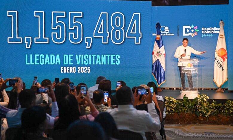 Turismo arranca este año con buen pie con la llegada de 1,155,484 visitantes