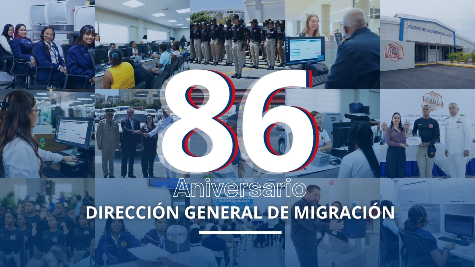 DGM celebra 86 aniversario reafirmando su compromiso con la soberanía e institucionalidad migratoria