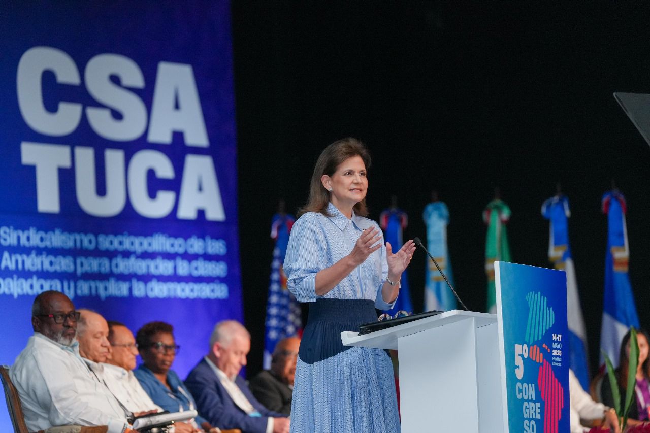 Vicepresidenta reafirma compromiso del gobierno dominicano con los derechos laborales