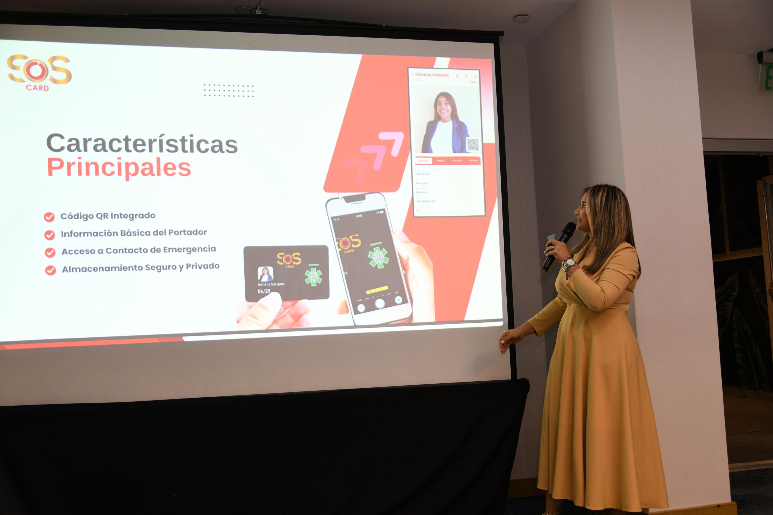Presentan “SOS CARD”: Innovadora tarjeta de información personal para casos de emergencia