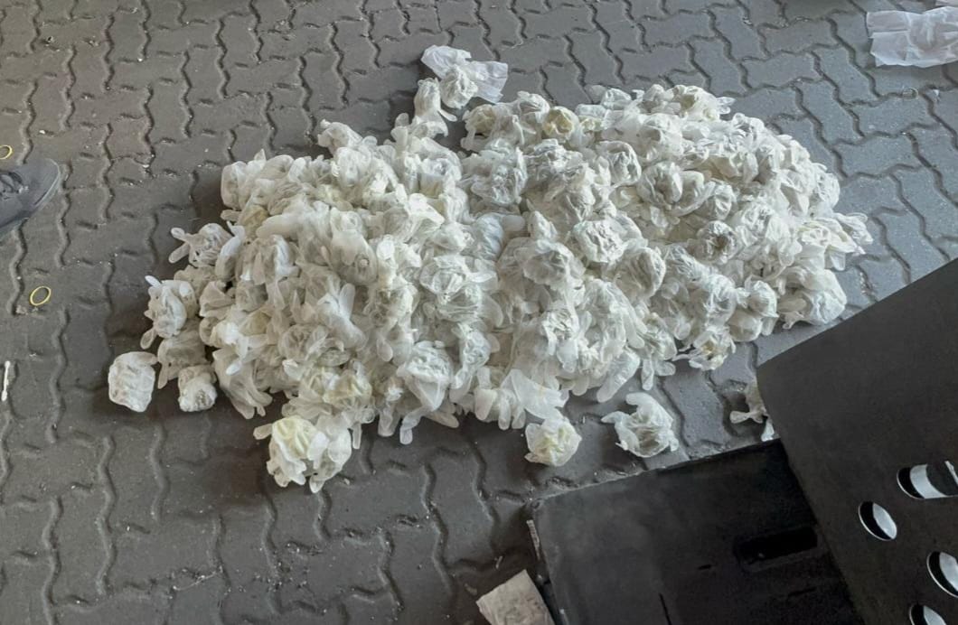 Puerto Haina: DNCD incauta en pañales más de 700 guantes quirúrgicos llenos de marihuana