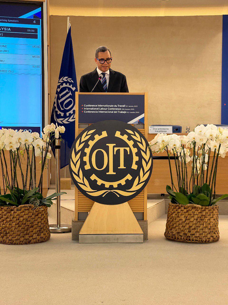 Eddy Olivares dice en Conferencia Internacional del Trabajo: Crecimiento económico debe generar empleos de calidad Eddy Olivares dice en Conferencia Internacional del Trabajo: Crecimiento económico debe generar empleos de calidad