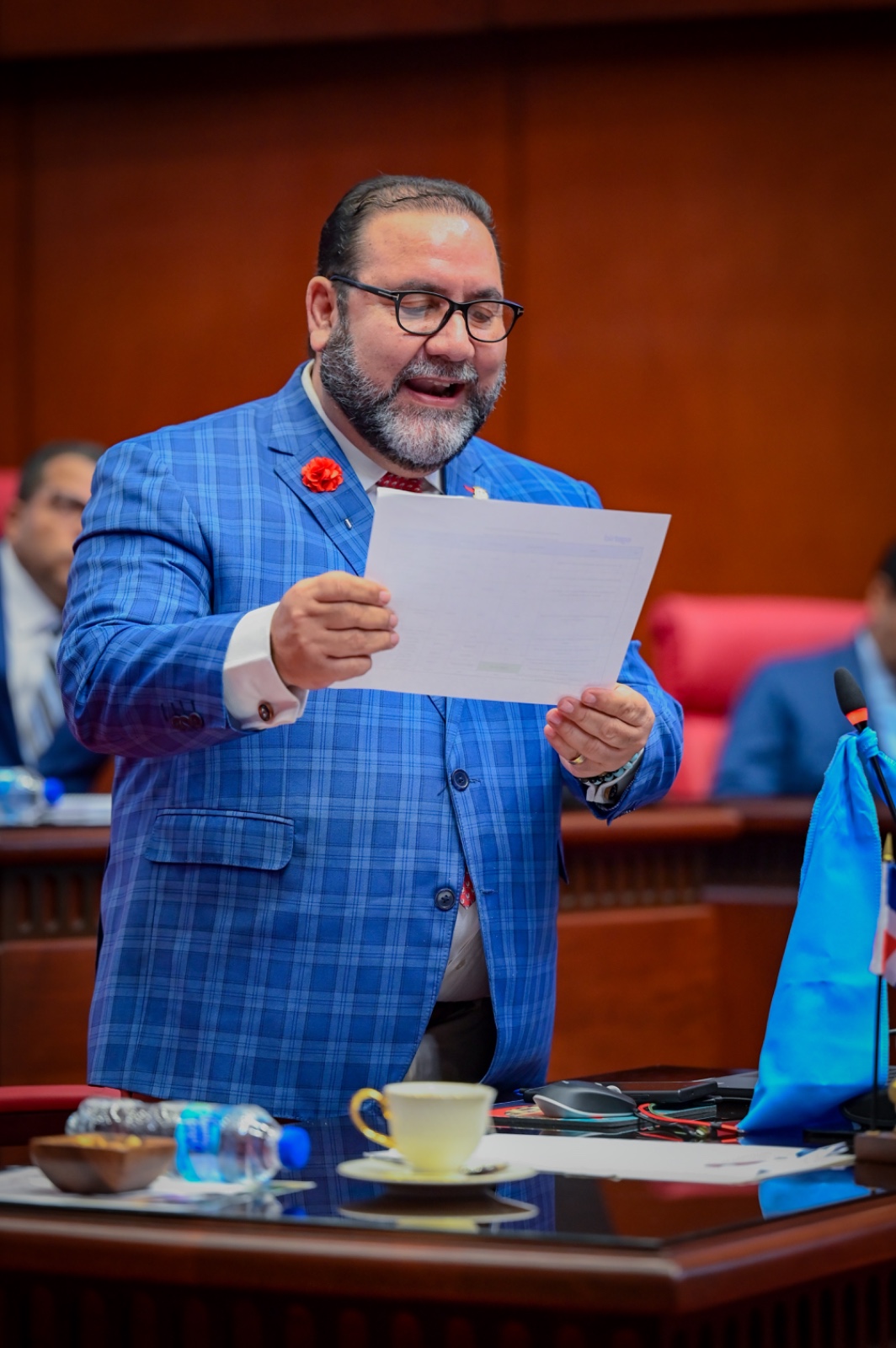 Senador Rogelio Genao celebra reinicio de trabajos presa de Guaigüí