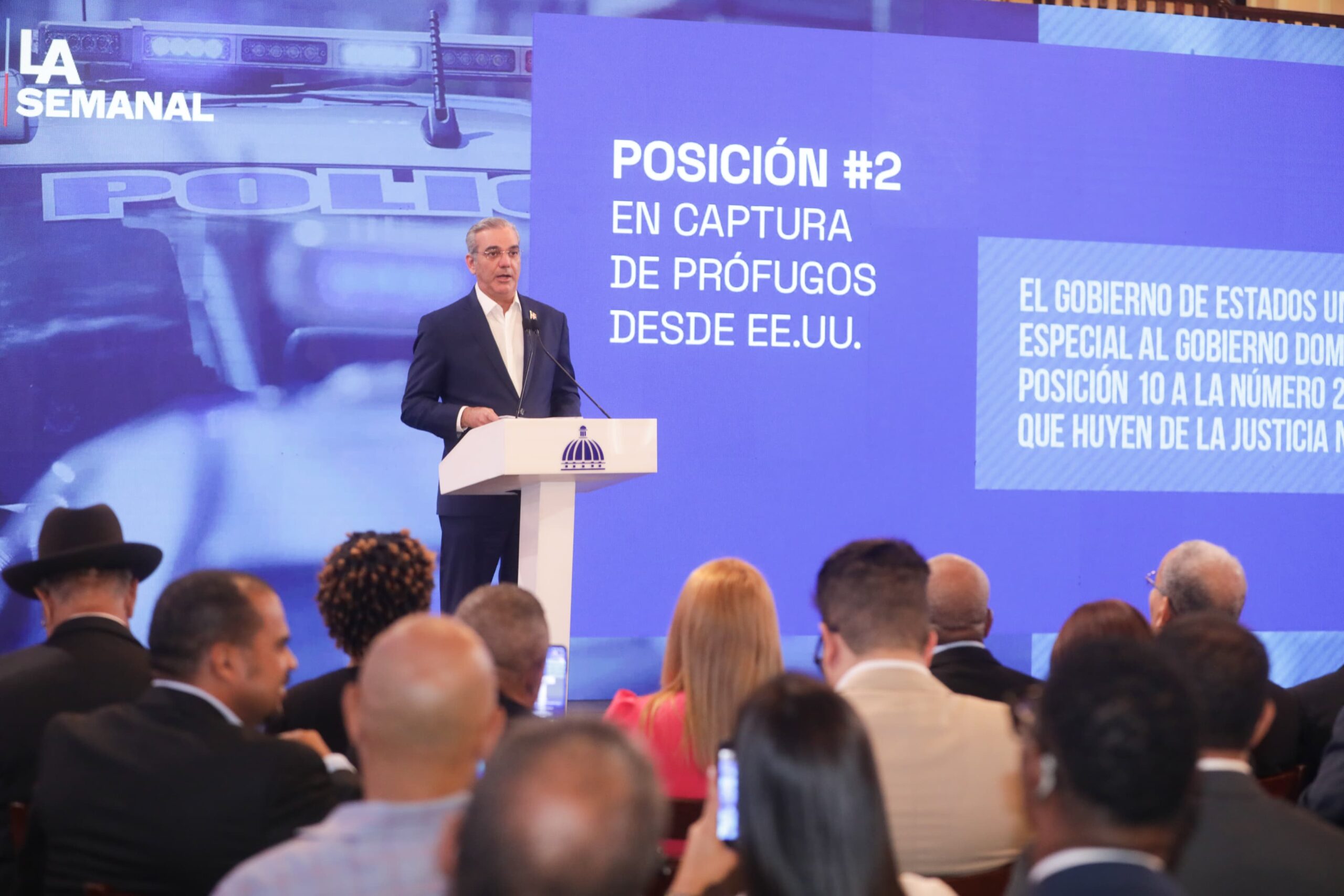 Gobierno presenta cifras en disminución de la criminalidad: Tasa de homicidios se reduce hasta 8.3 por 100,000 habitantes