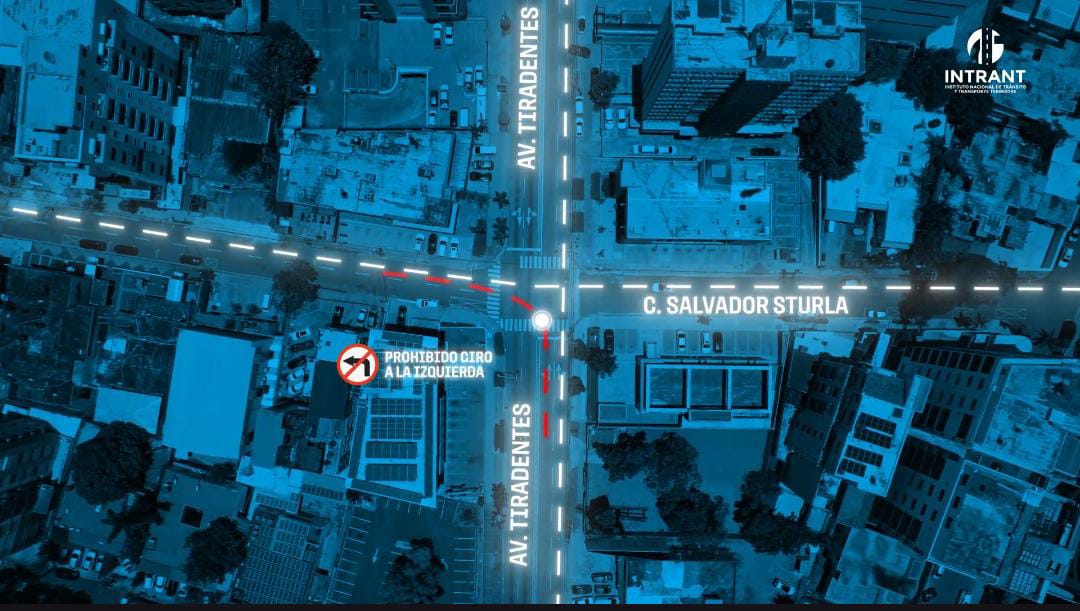 Gabinete de Transporte implementará Fase II de la restricción de giros a la izquierda en la Av. Tiradentes Gabinete de Transporte implementará Fase II de la restricción de giros a la izquierda en la Av. Tiradentes
