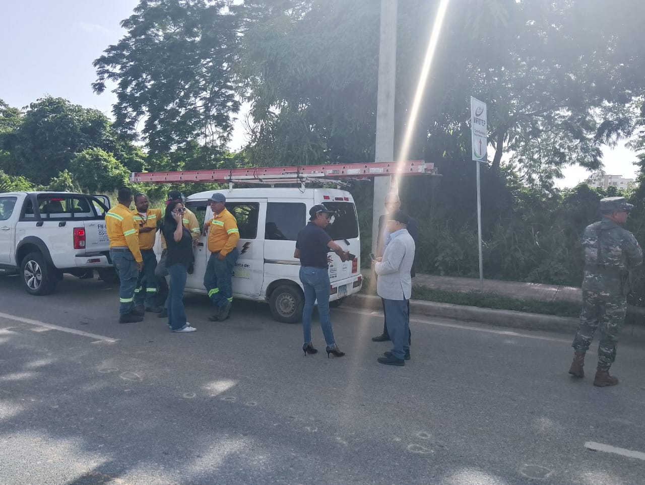 La PGASE realiza operativo contra fraude eléctrico en Ciudad Juan Bosch