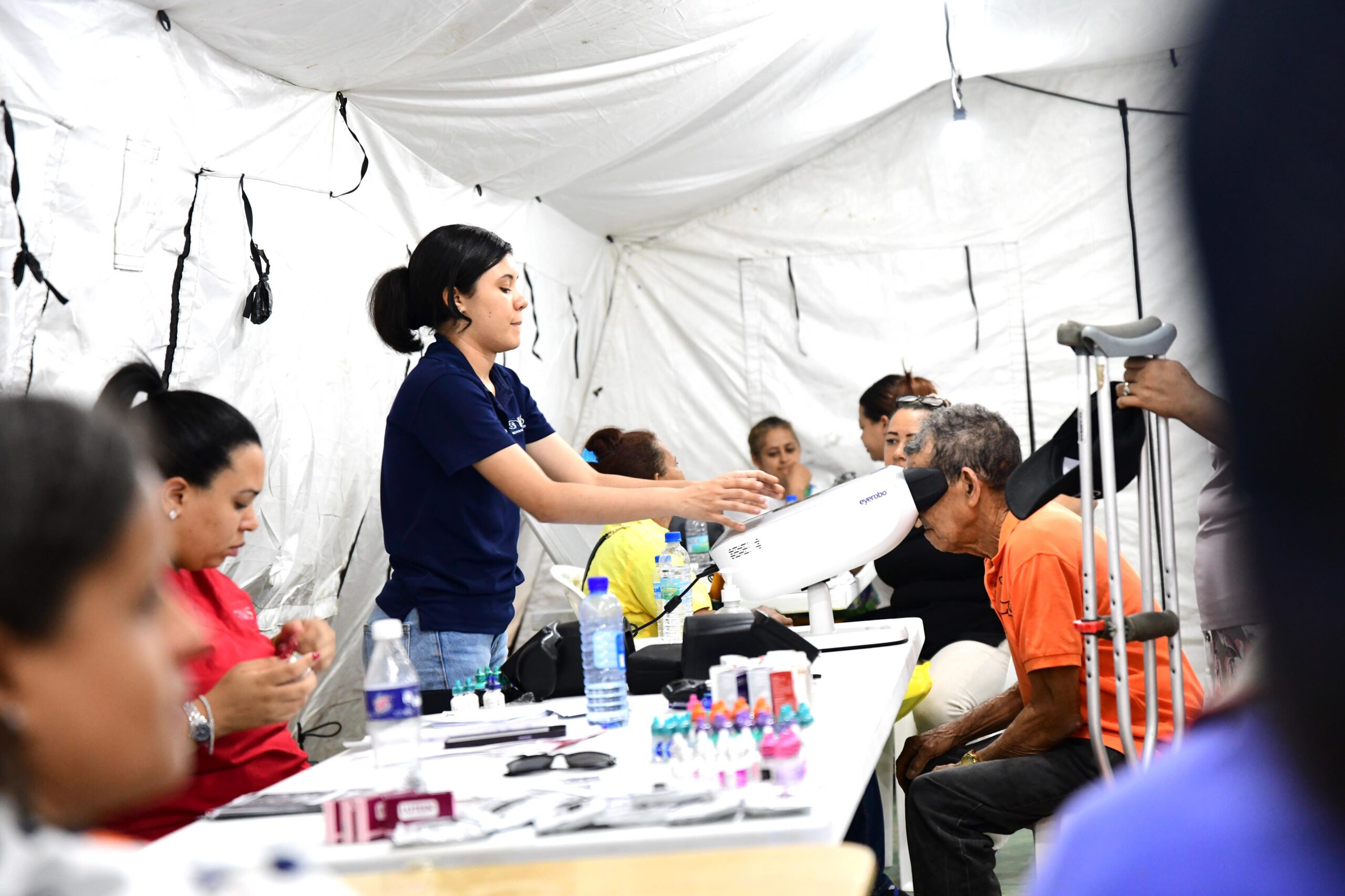 Operativo médico gratuito “Más Salud y Bienestar” beneficia a cientos de personas Hato del Yaque, Santiago