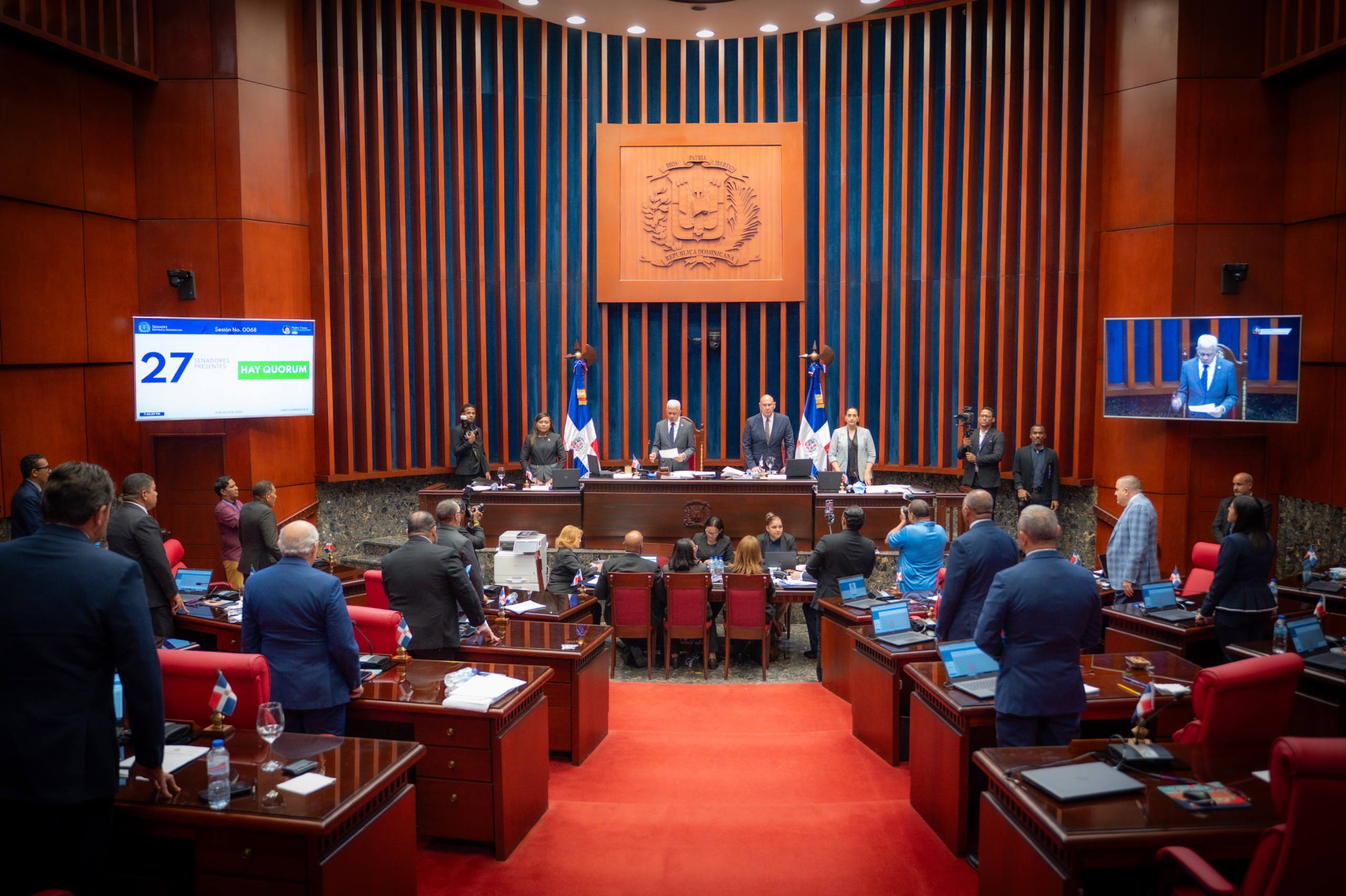 Senado acoge en única lectura y convierte en Ley proyectos de Leyes Orgánica del Ministerio de Justicia y el de Bien de Familia