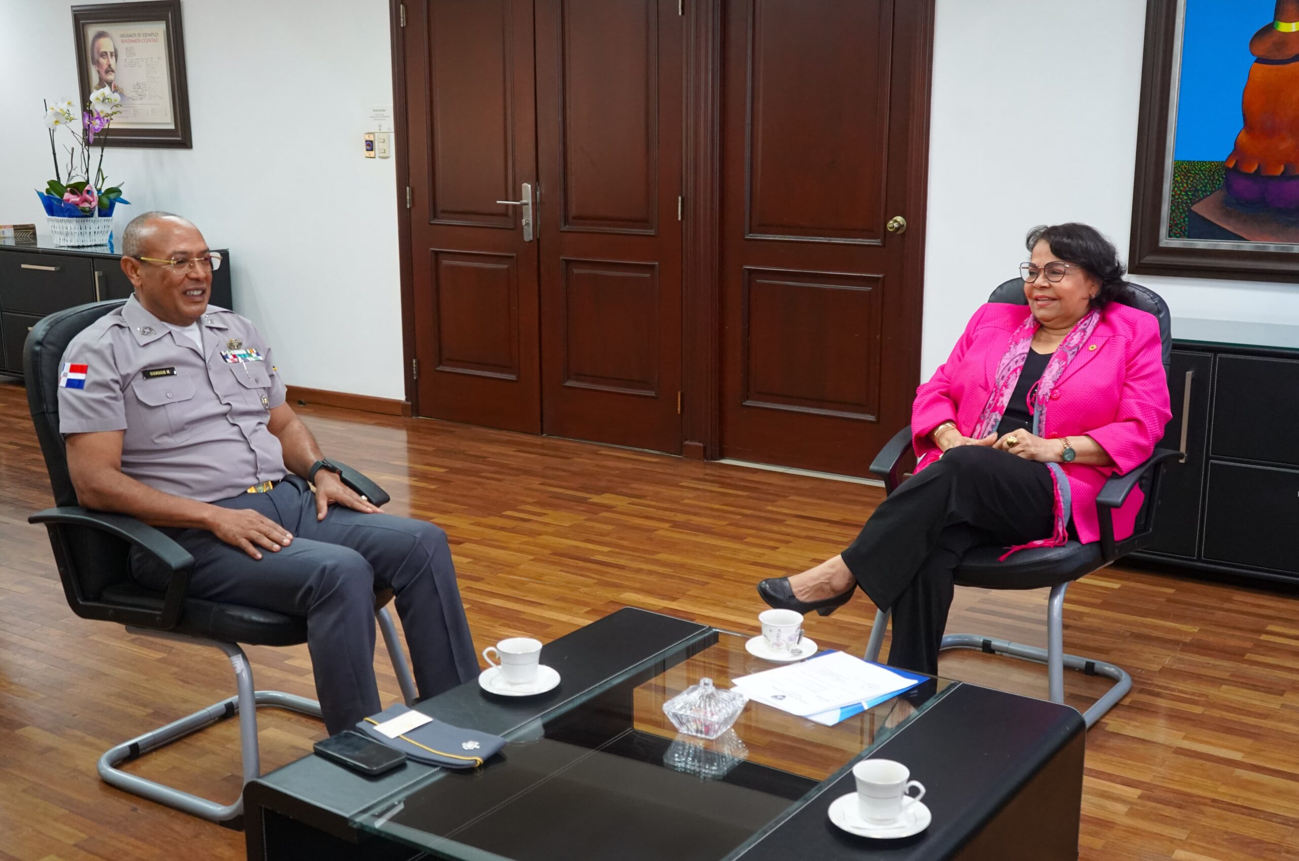 En visita a la Cámara de Cuentas, director PN solicita auditoría de su gestión En visita a la Cámara de Cuentas, director PN solicita auditoría de su gestión