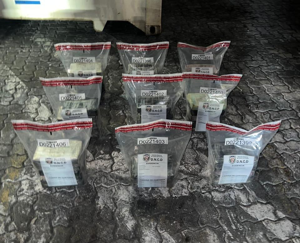 DNCD interviene 43 paquetes de presunta cocaína en Puerto Caucedo