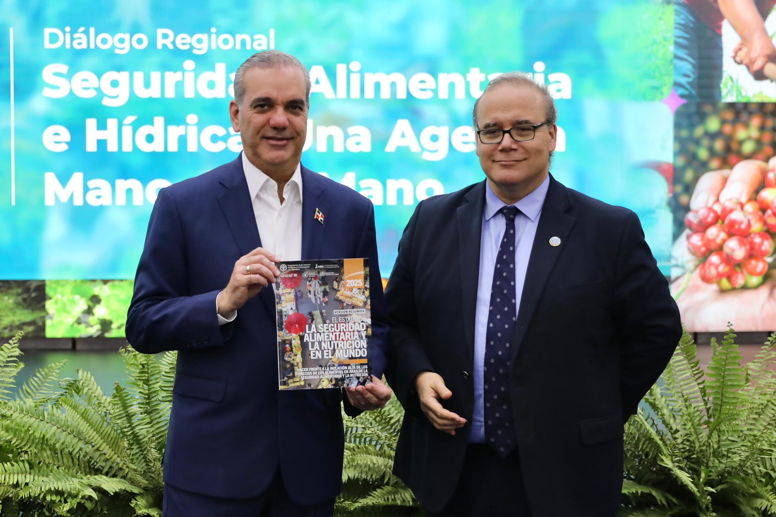 FAO afirma que RD reduce subalimentación del 8.7% en 2019 al 3.6% en 2025