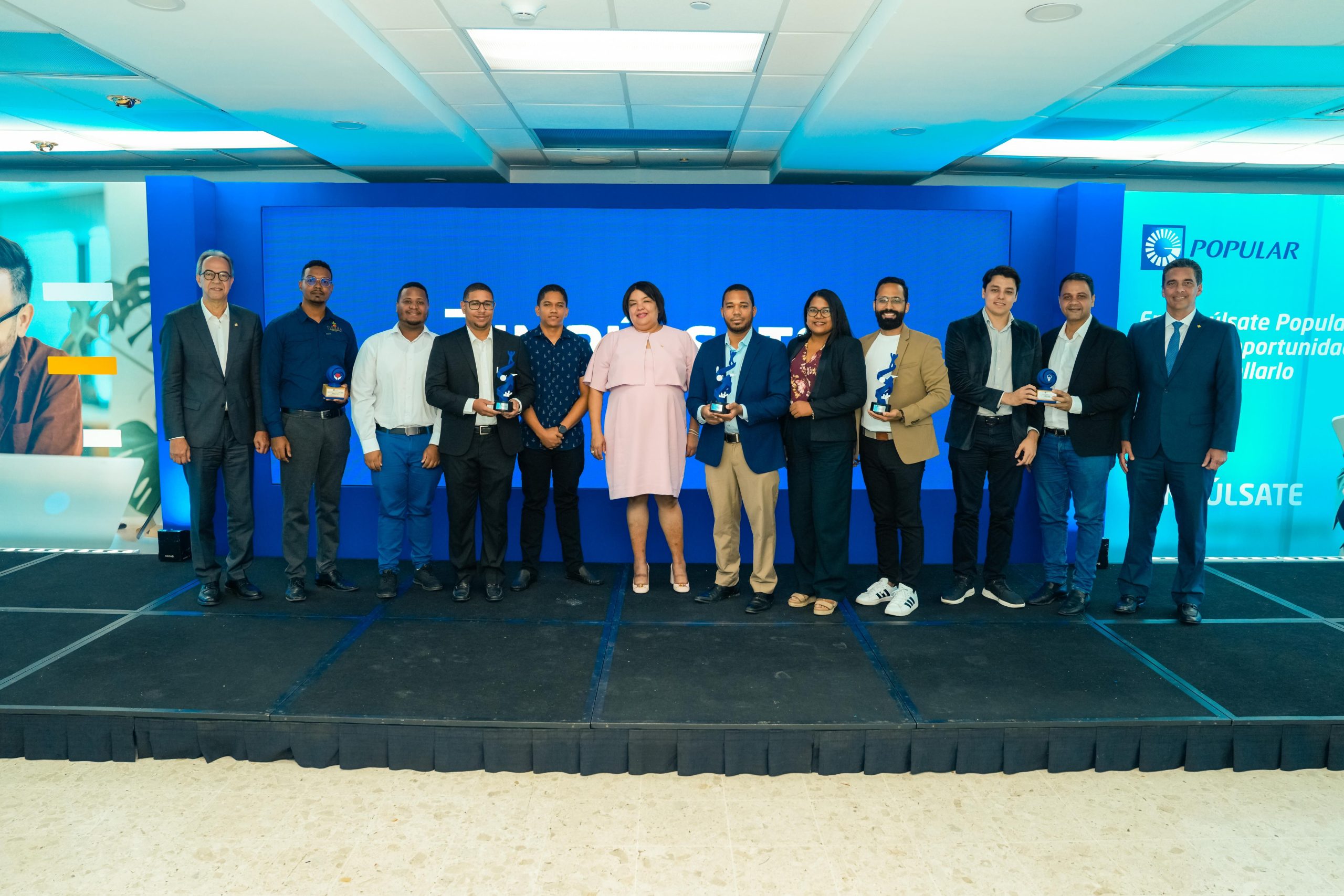 Banco Popular premia a emprendedores con RD$3.3 millones en capital semilla