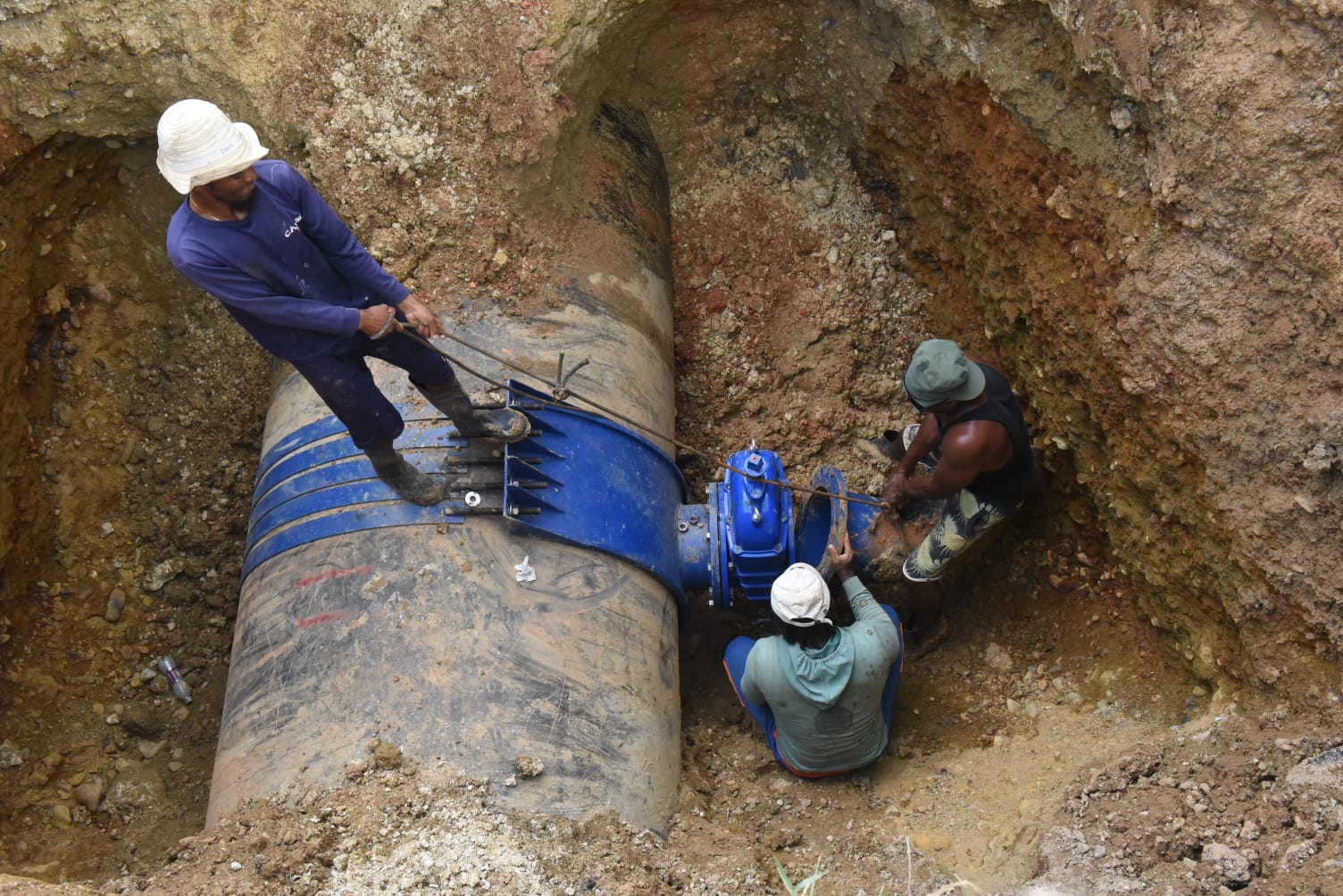 CAASD soluciona en tiempo récord avería en acueducto Haina-Manoguayabo y restablece servicio a más de 70 mil habitantes
