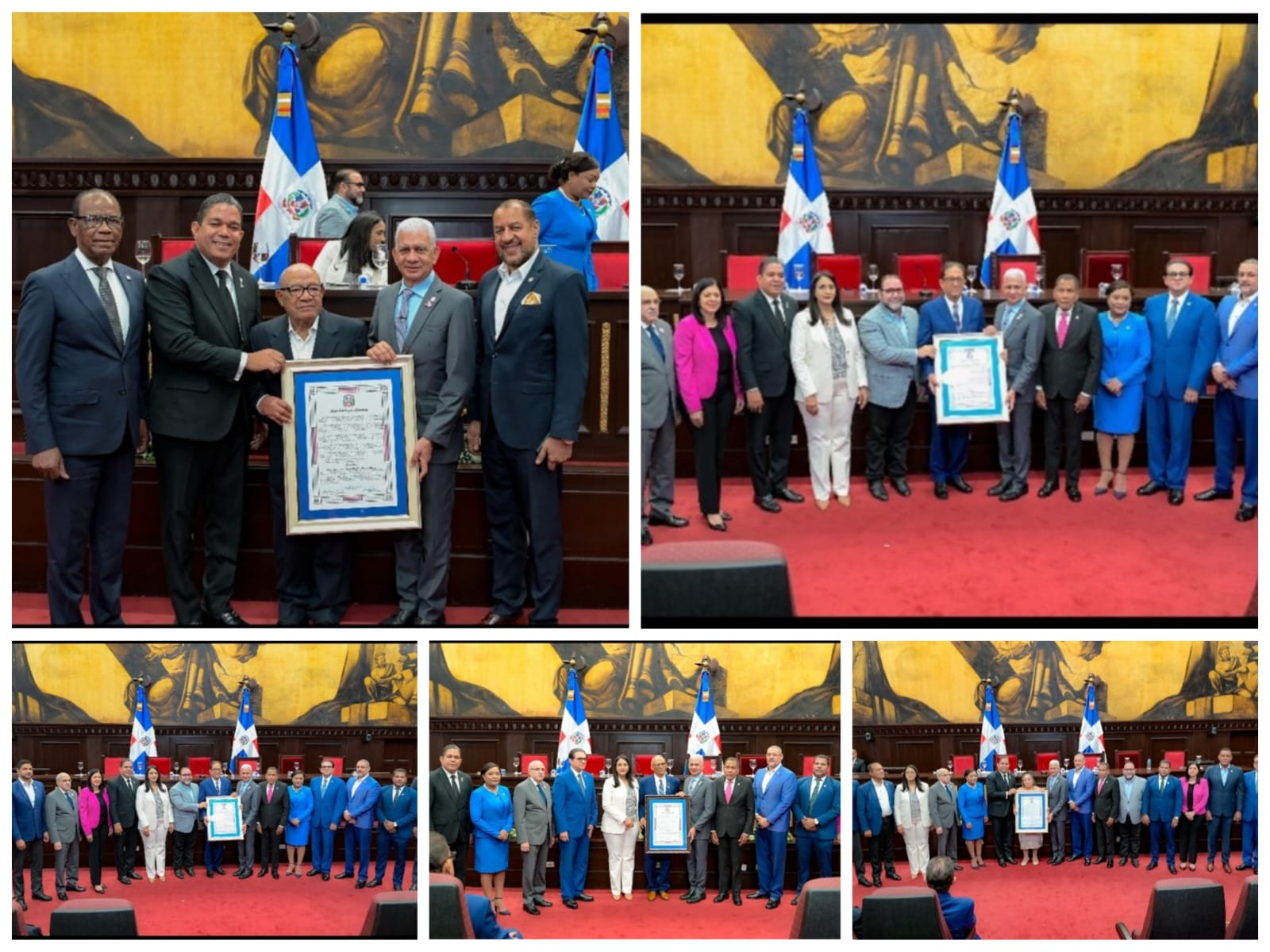Senado reconoce a profesionales de la medicina por sus aportes favor del pueblo dominicano