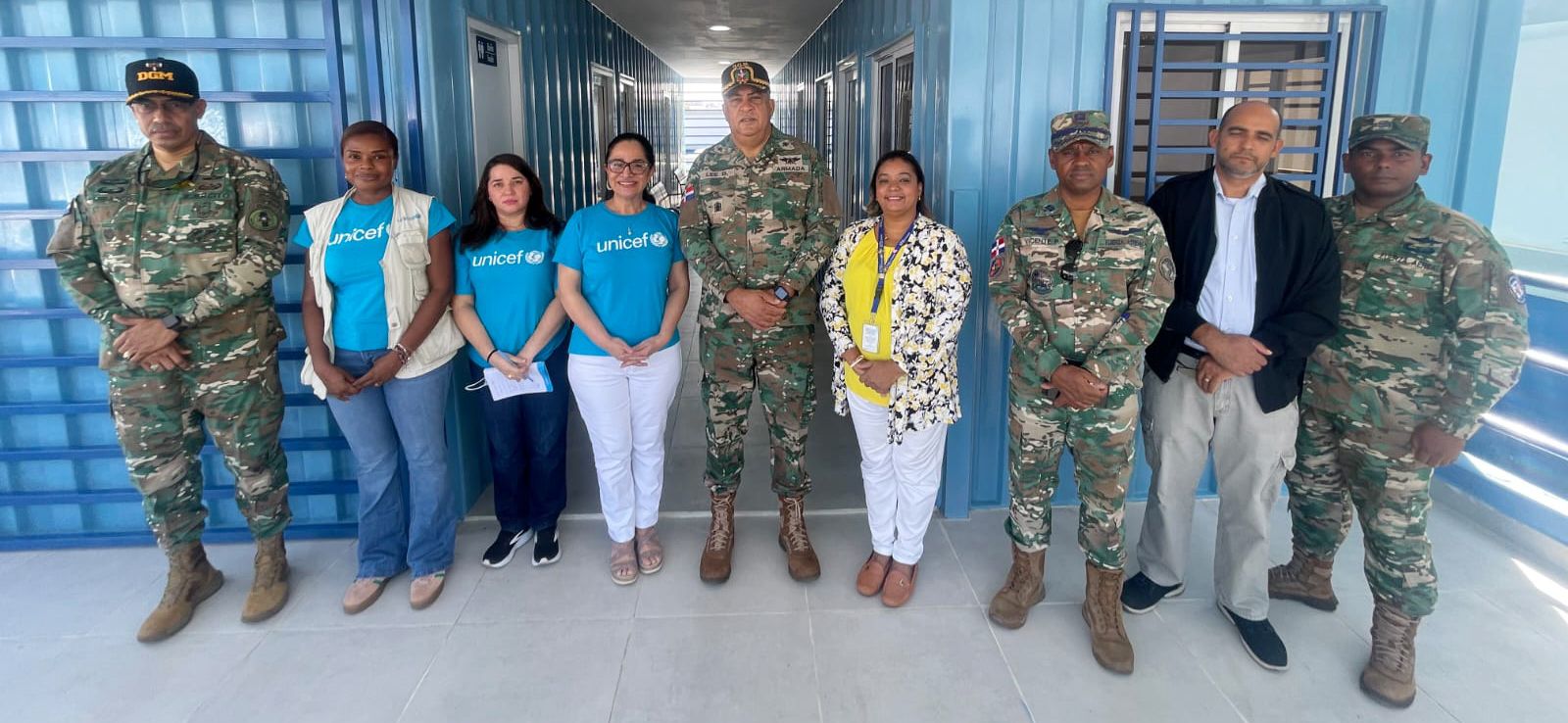DGM recibe instalaciones de la UNICEF para fortalecer atenciones a menores y mujeres en proceso interdicción