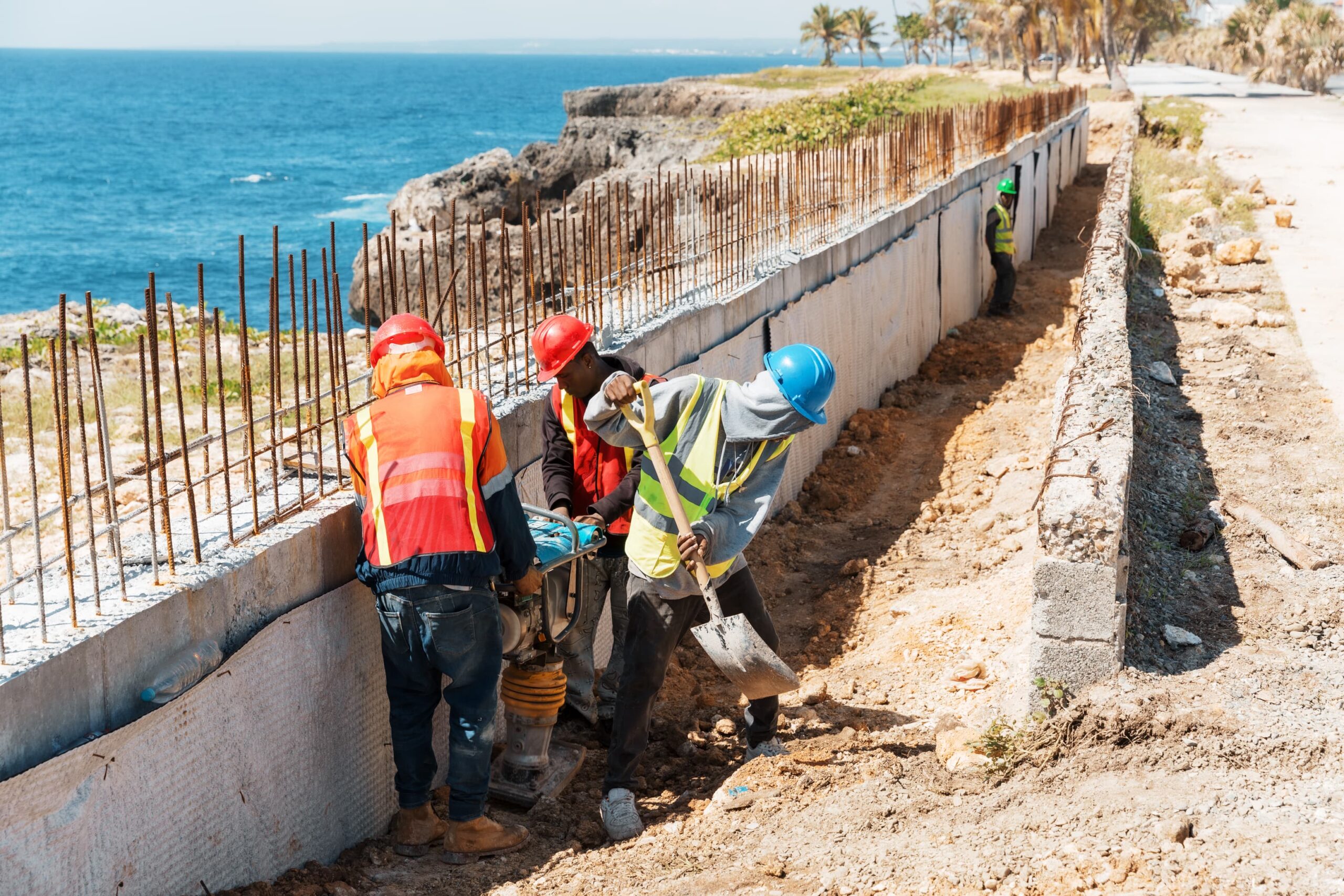 Alcaldía del Distrito Nacional continúa avances en construcción del Malecón Deportivo Alcaldía del Distrito Nacional continúa avances en construcción del Malecón Deportivo