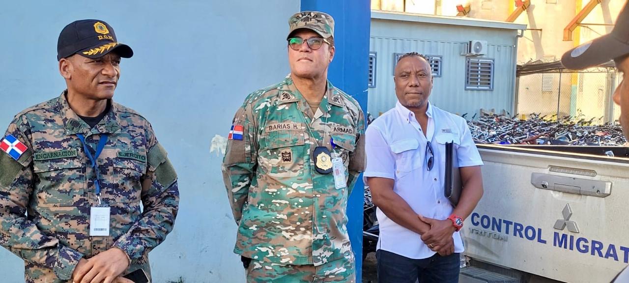 DGM refuerza trabajos y seguridad en Dajabón; designa nuevo encargado de interdicción y personal de inteligencia