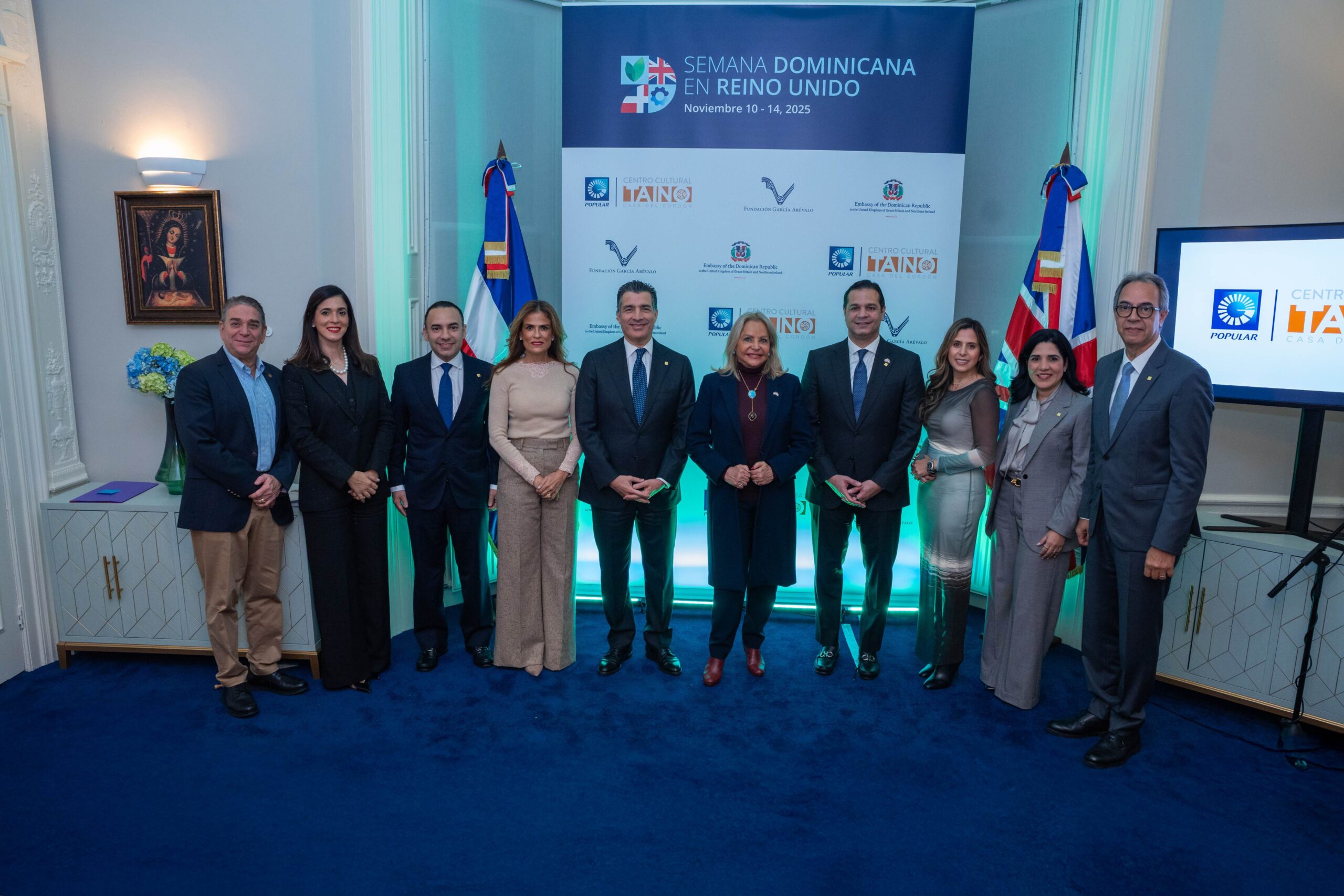 Banco Popular presenta en Londres la obra “Nuestros Primeros Pobladores”