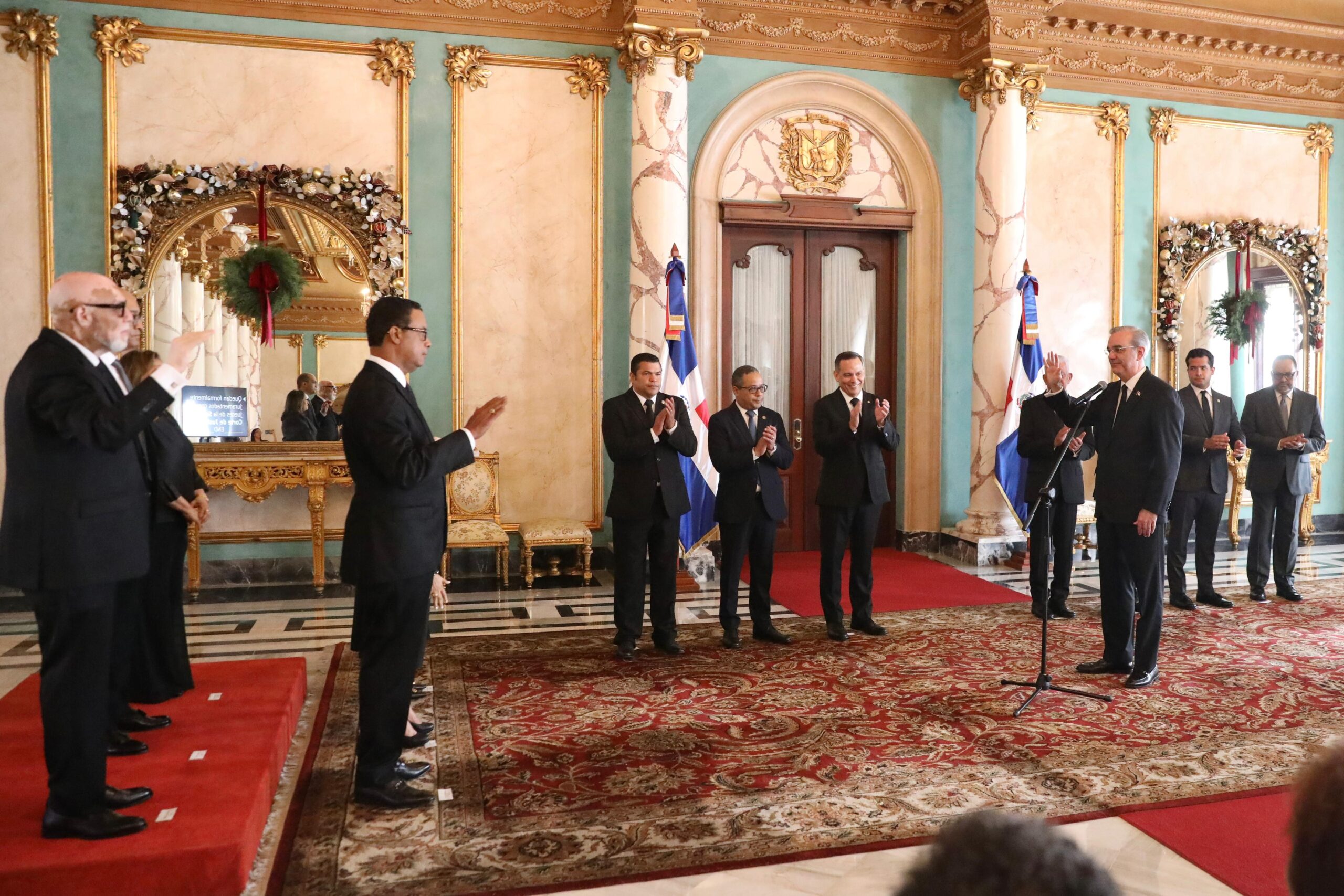 Abinader preside juramentación de nuevos jueces de la Suprema Corte de Justicia