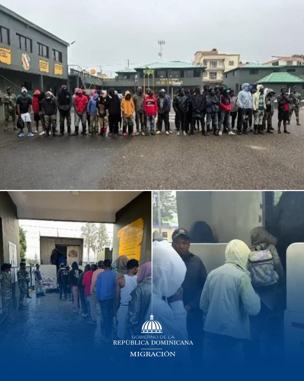 DGM detiene a 177 nacionales haitianos en operativos de interdicción migratoria en Constanza con apoyo del Ejército