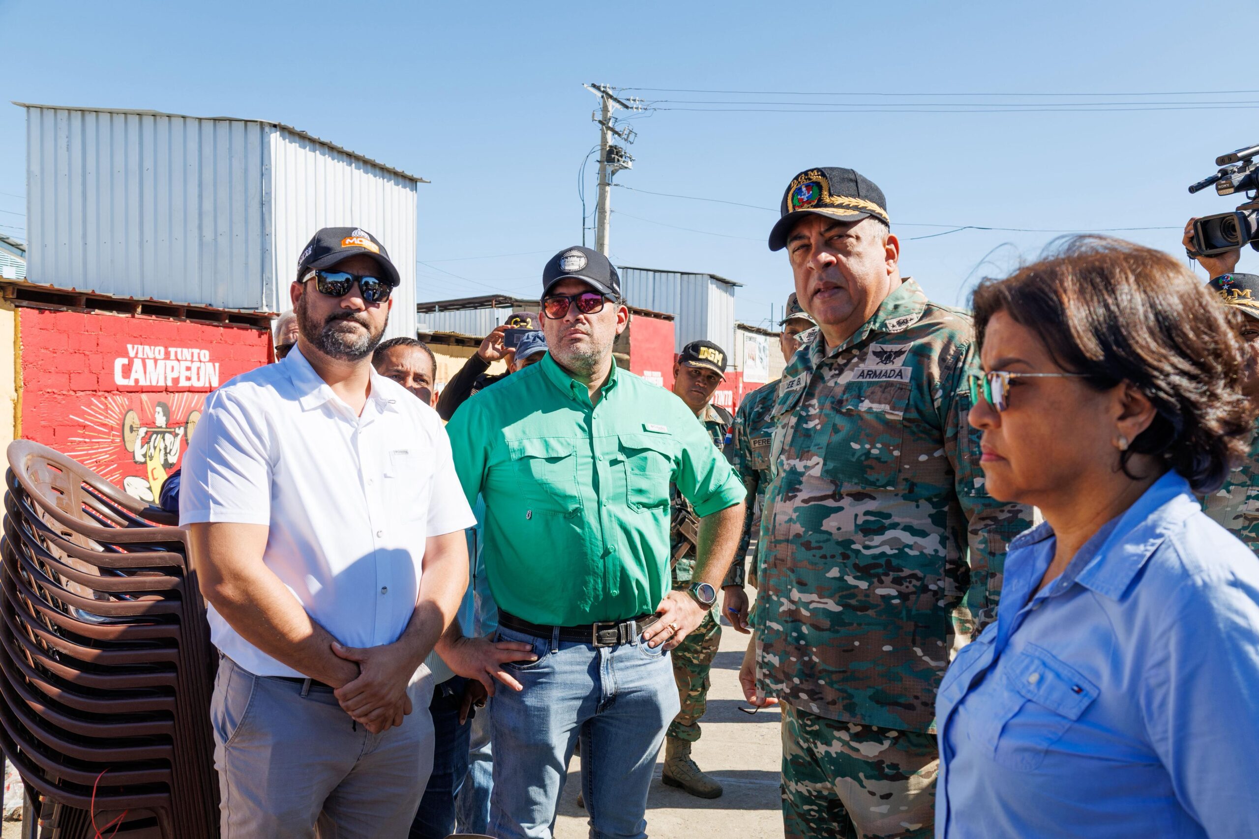 Supervisan controles migratorios en Dajabón y supervisan condición del puente fronterizo