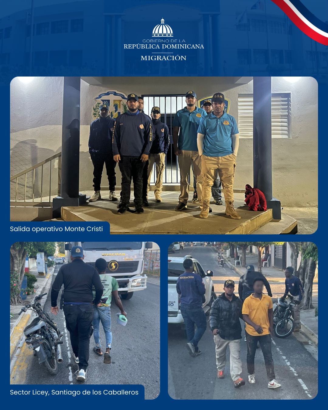 DGM detuvo el jueves 1,543 y deportó 1,164 nacionales haitianos