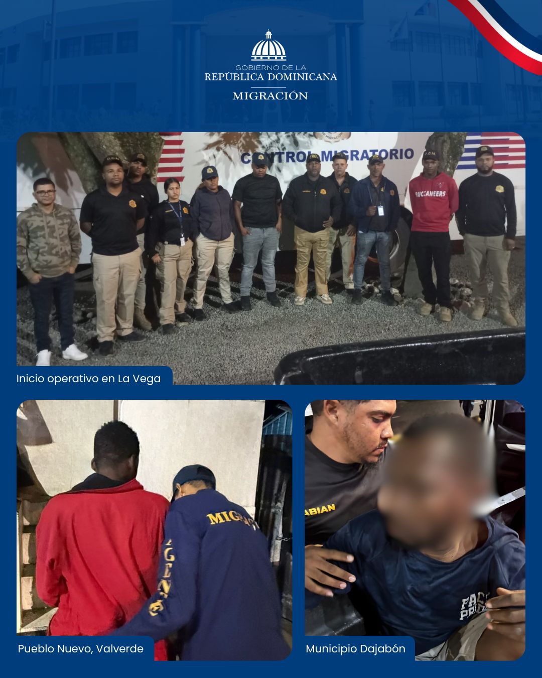 Durante el fin de semana DGM detiene 1,859 y deporta 2,342 extranjeros en condición migratoria irregular