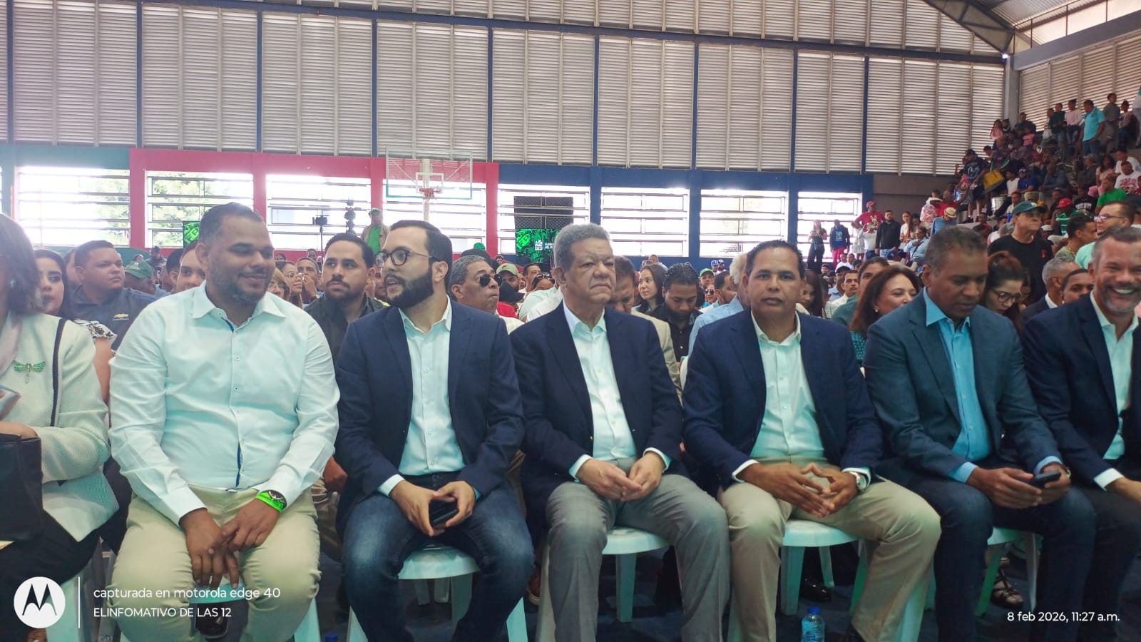 Héctor Ramírez se juramenta en la Fuerza del Pueblo durante acto multitudinario en Santiago