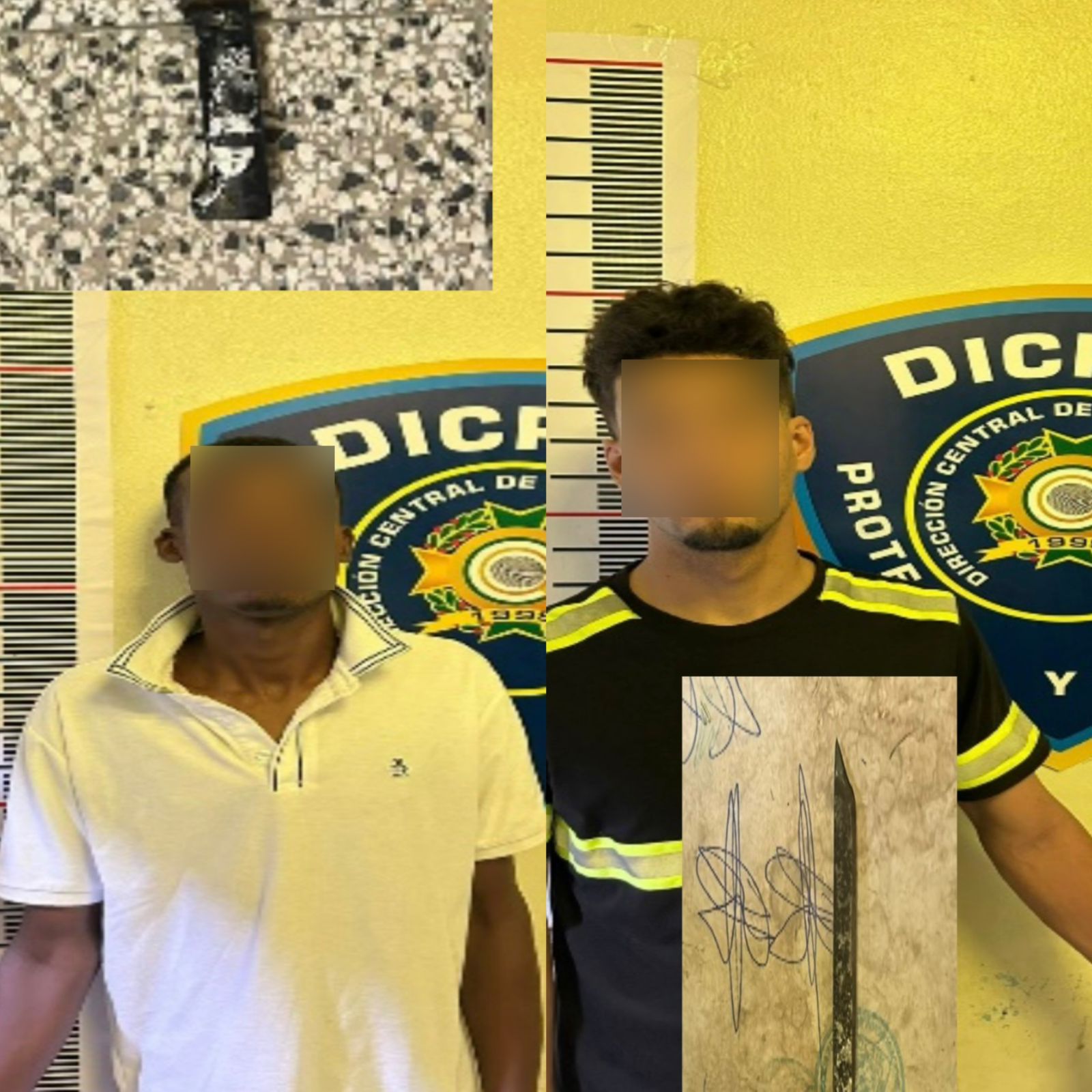 Rápida intervención policial evita agresiones y deja dos detenidos en La Vega Rápida intervención policial evita agresiones y deja dos detenidos en La Vega