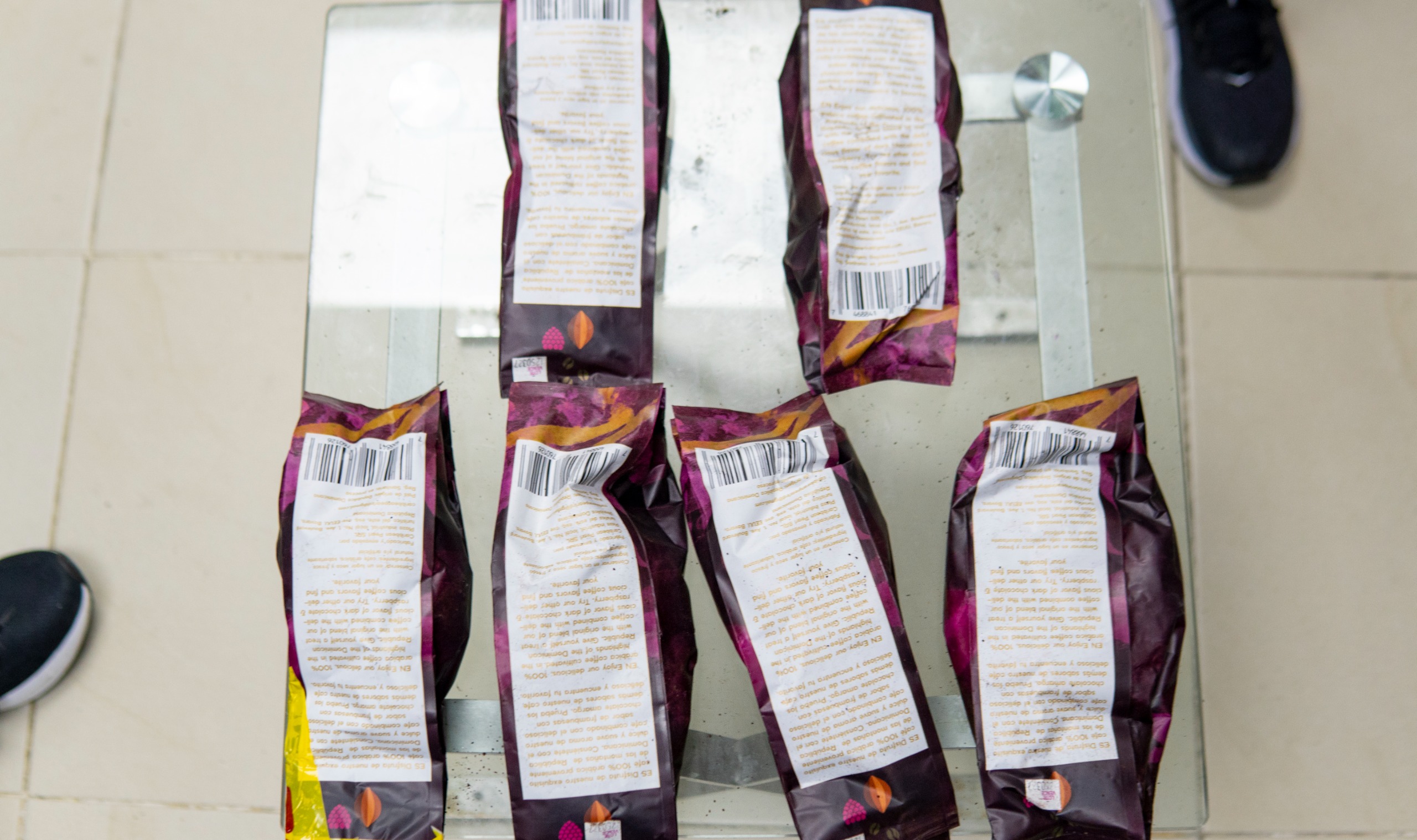 Frustran envío de fundas que aparentaban ser café contaminadas con cocaína Frustran envío de fundas que aparentaban ser café contaminadas con cocaína