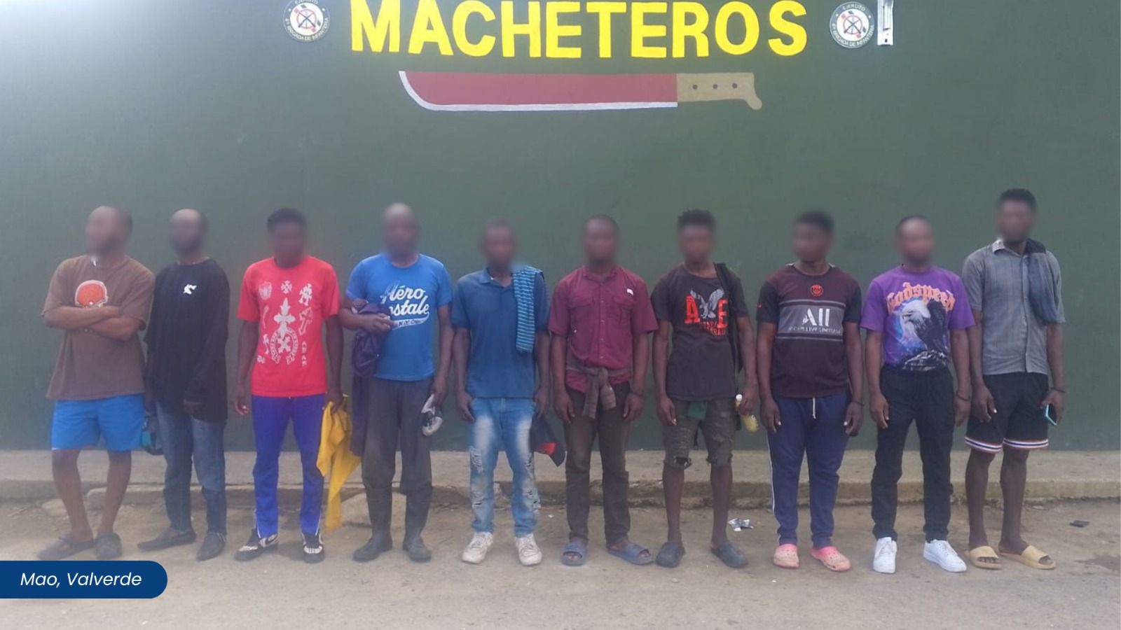 Detienen a 100 extranjeros en condición migratoria irregular en operativos realizados en Mao y Santiago Rodríguez Detienen a 100 extranjeros en condición migratoria irregular en operativos realizados en Mao y Santiago Rodríguez