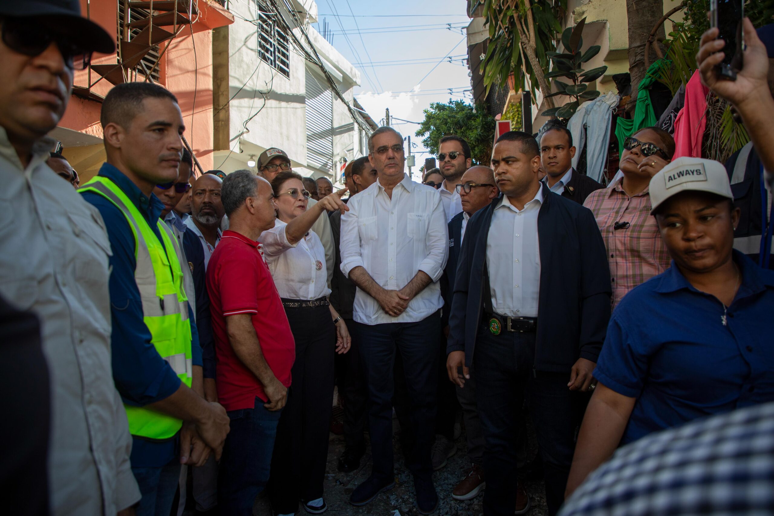 Abinader continúa supervisión en zonas vulnerables ante impacto de lluvias