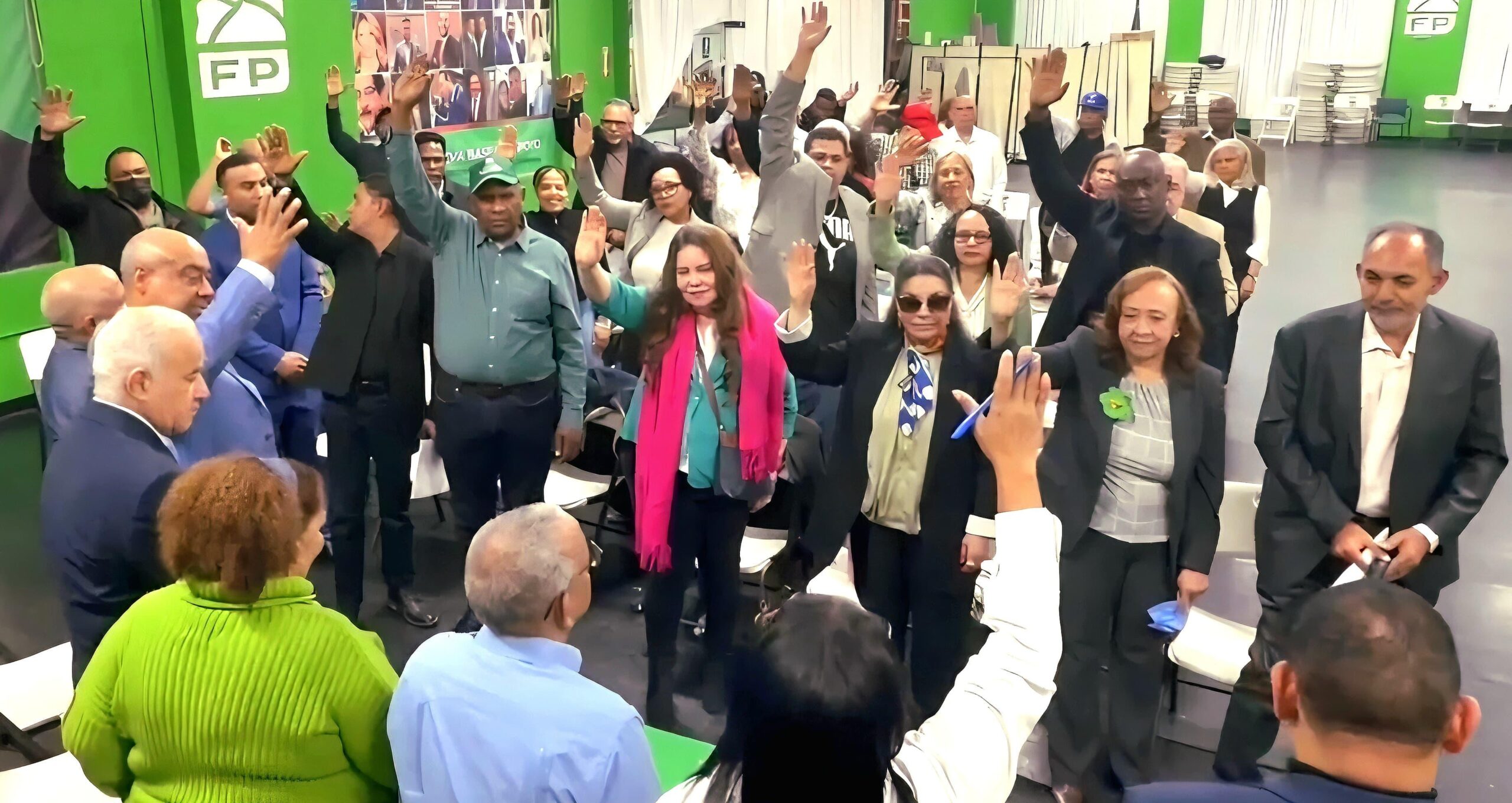 Partido Fuerza del Pueblo juramenta Dirección Política Bronx Sur