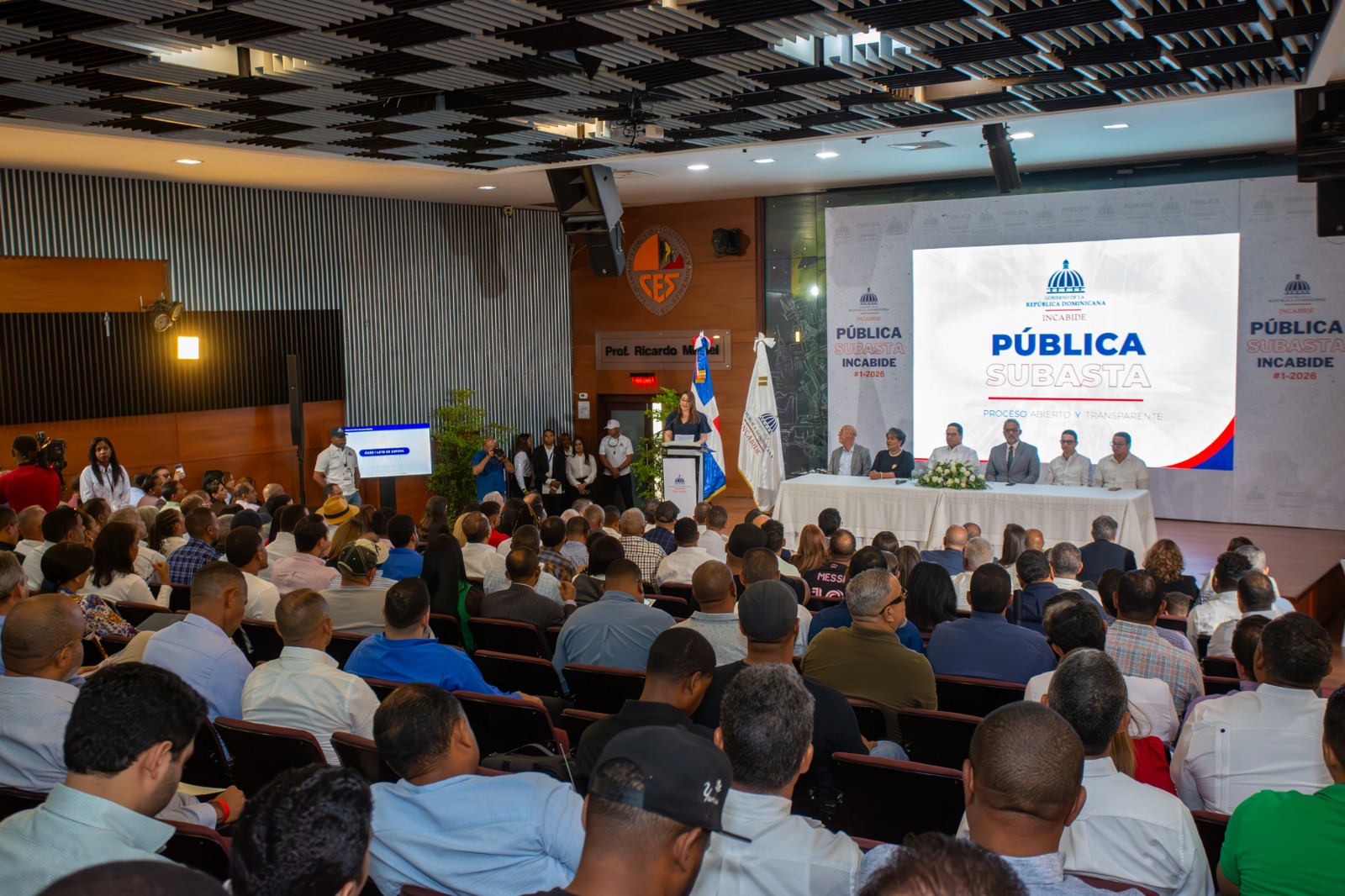 INCABIDE marca un hito con exitosa subasta pública y recaudación superior a RD$500 millones