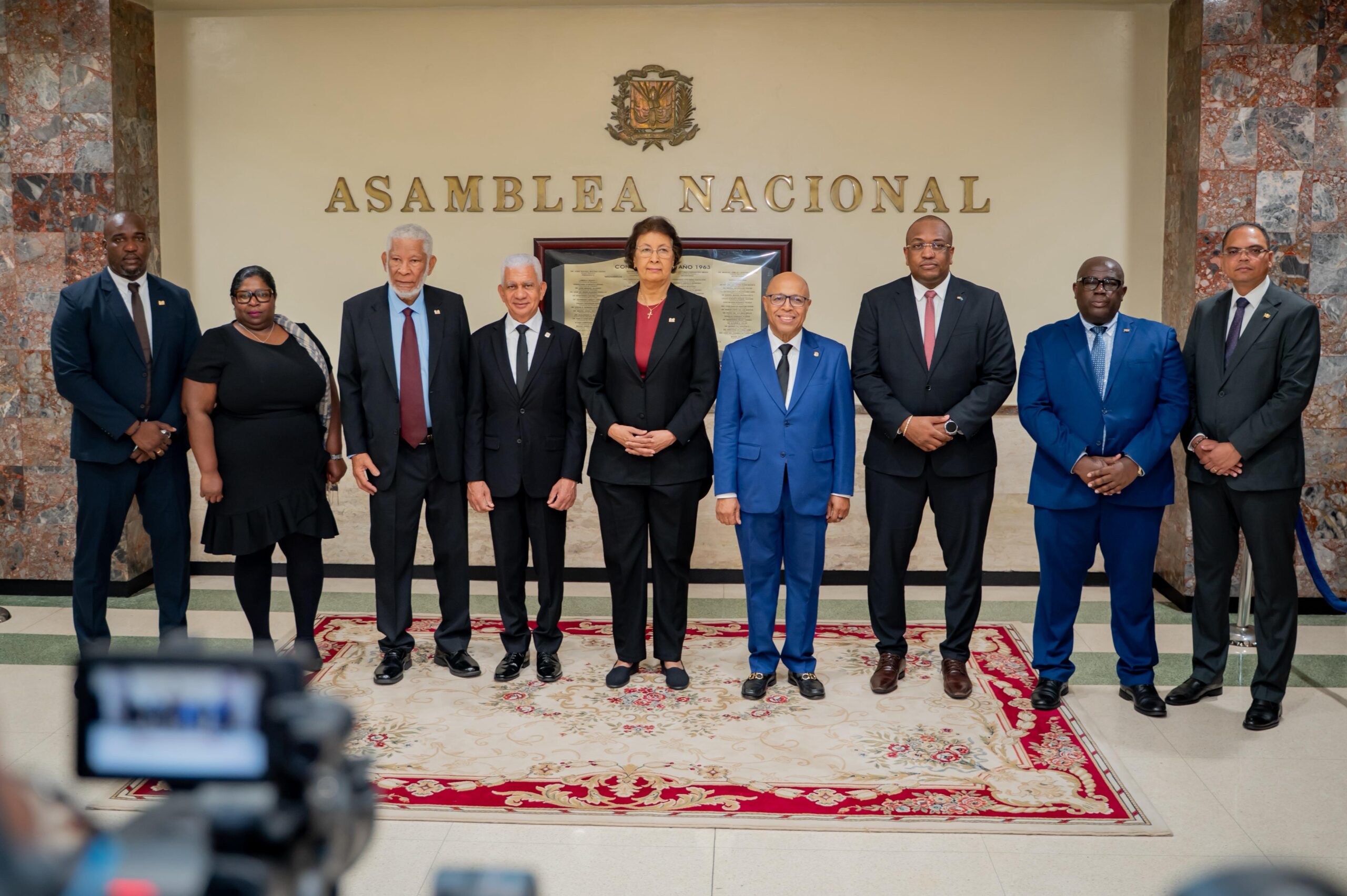 Congreso Nacional recibe a la presidenta de Surinam, Jennifer Geerlings-Simons